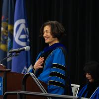 Provost Mili speaking